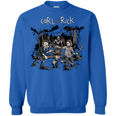 Sweatshirts Royal / Small Carl & Rick Crewneck Sweatshirt