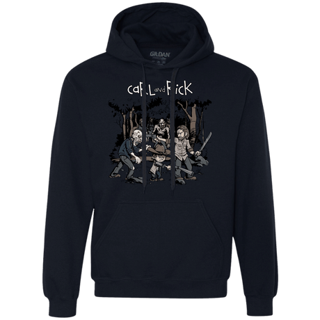 Sweatshirts Navy / Small Carl & Rick Premium Fleece Hoodie