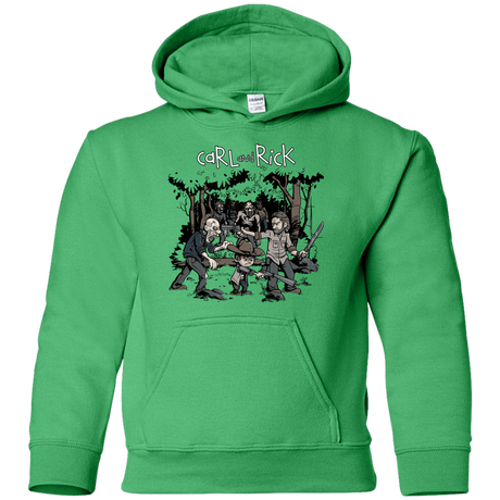 Sweatshirts Irish Green / YS Carl & Rick Youth Hoodie