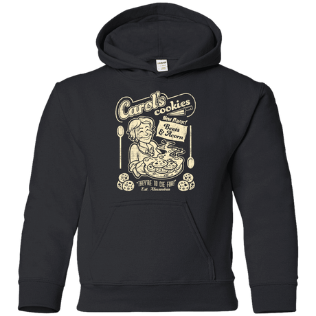 Sweatshirts Black / YS Carols Cookies Youth Hoodie