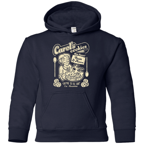 Sweatshirts Navy / YS Carols Cookies Youth Hoodie