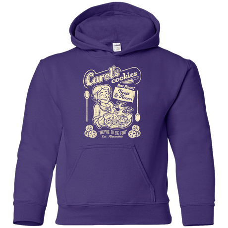 Sweatshirts Purple / YS Carols Cookies Youth Hoodie
