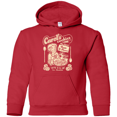 Sweatshirts Red / YS Carols Cookies Youth Hoodie