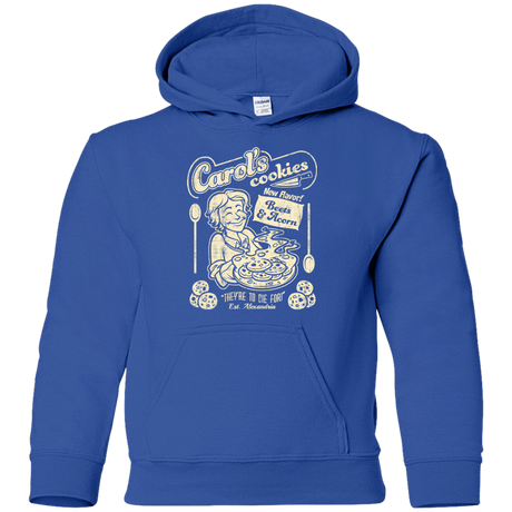 Sweatshirts Royal / YS Carols Cookies Youth Hoodie