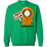 Sweatshirts Irish Green / S Carpe Diem Crewneck Sweatshirt