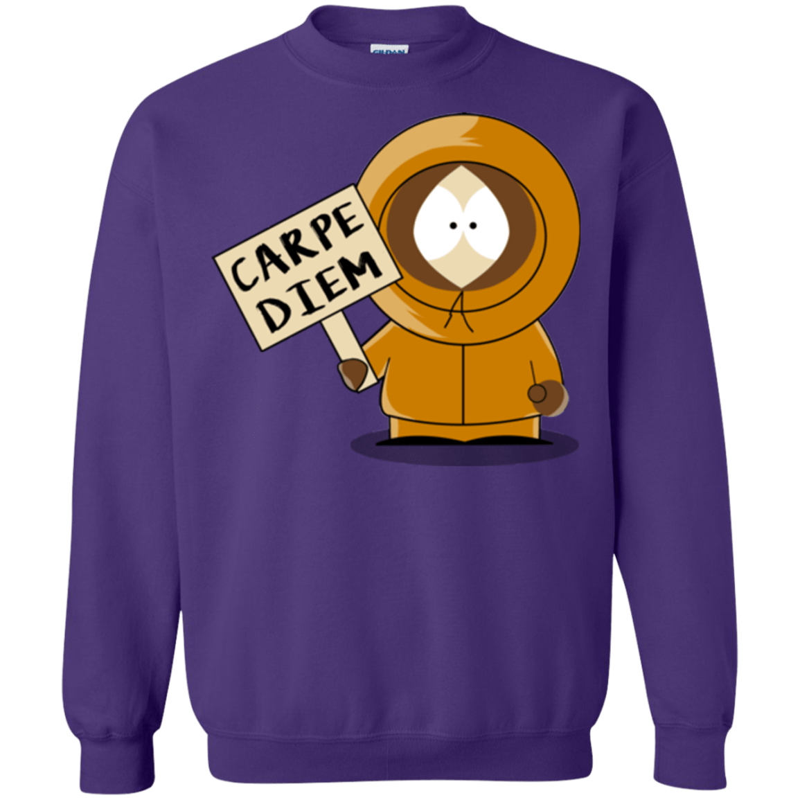 Sweatshirts Purple / S Carpe Diem Crewneck Sweatshirt
