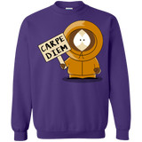 Sweatshirts Purple / S Carpe Diem Crewneck Sweatshirt