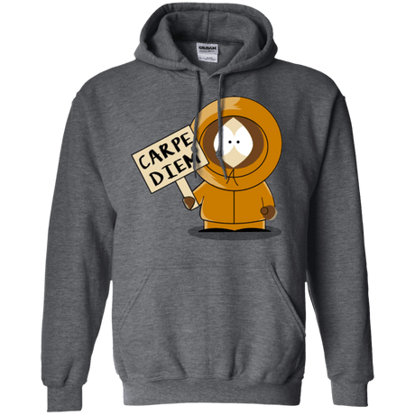 Sweatshirts Dark Heather / S Carpe Diem Pullover Hoodie