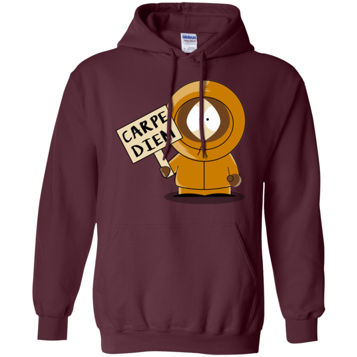 Sweatshirts Maroon / S Carpe Diem Pullover Hoodie