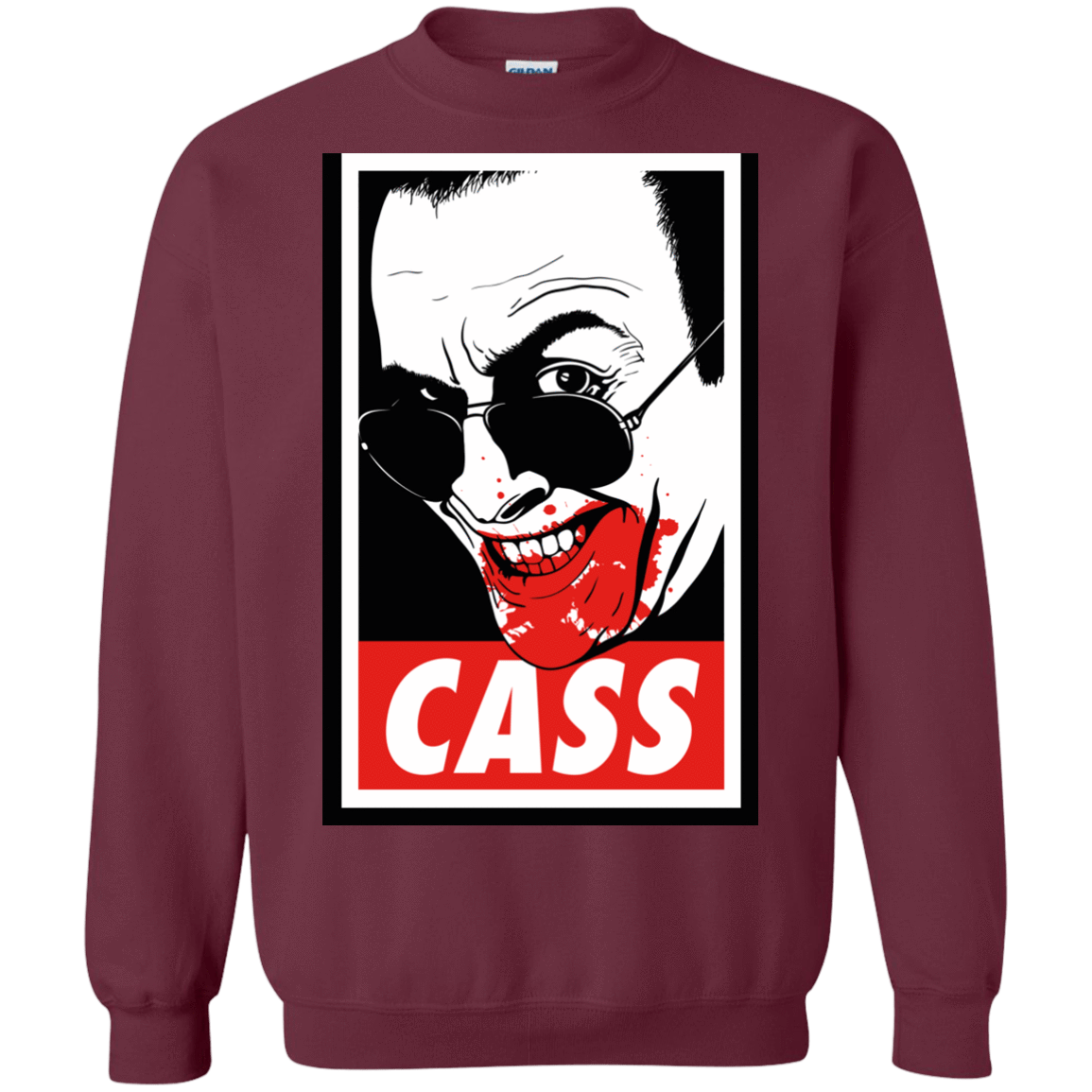 Sweatshirts Maroon / Small CASS Crewneck Sweatshirt