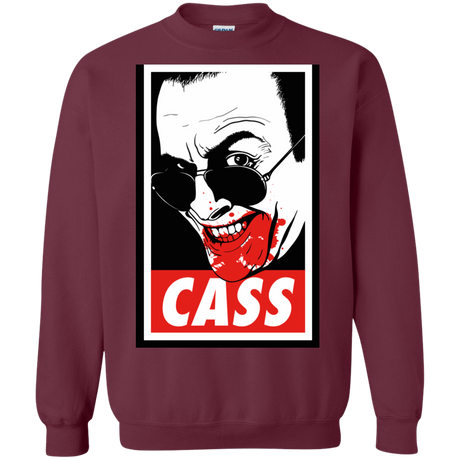 Sweatshirts Maroon / Small CASS Crewneck Sweatshirt