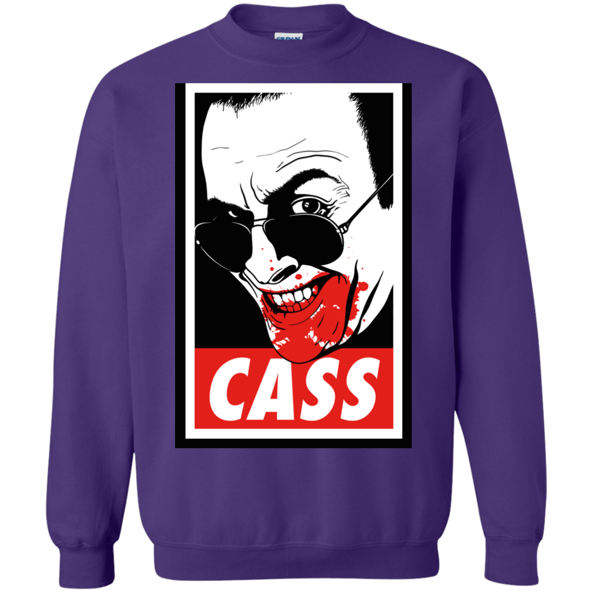 Sweatshirts Purple / Small CASS Crewneck Sweatshirt