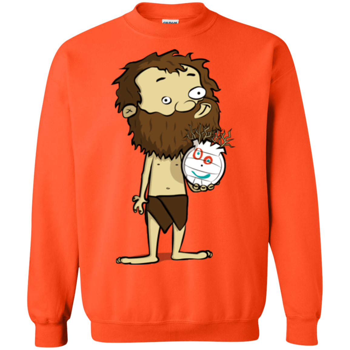 Sweatshirts Orange / Small Castaway Crewneck Sweatshirt