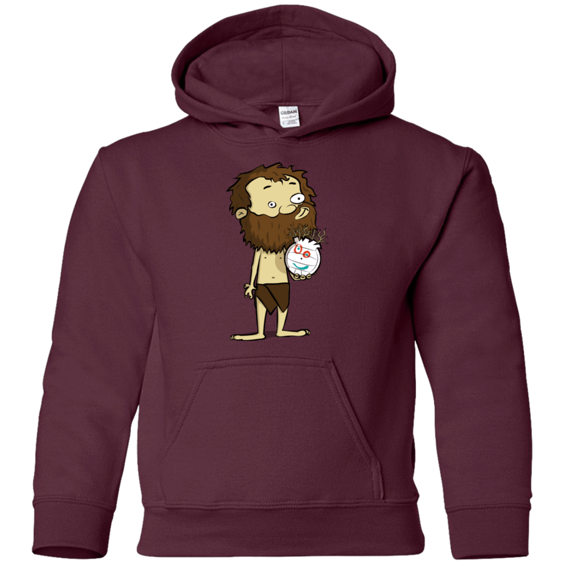 Sweatshirts Maroon / YS Castaway Youth Hoodie