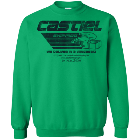 Sweatshirts Irish Green / Small Castiel Shipping Crewneck Sweatshirt