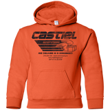 Sweatshirts Orange / YS Castiel Shipping Youth Hoodie