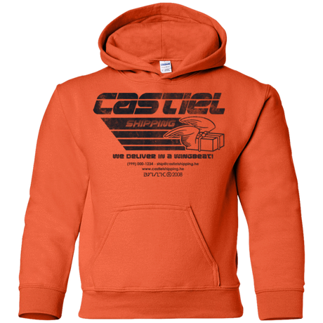 Sweatshirts Orange / YS Castiel Shipping Youth Hoodie