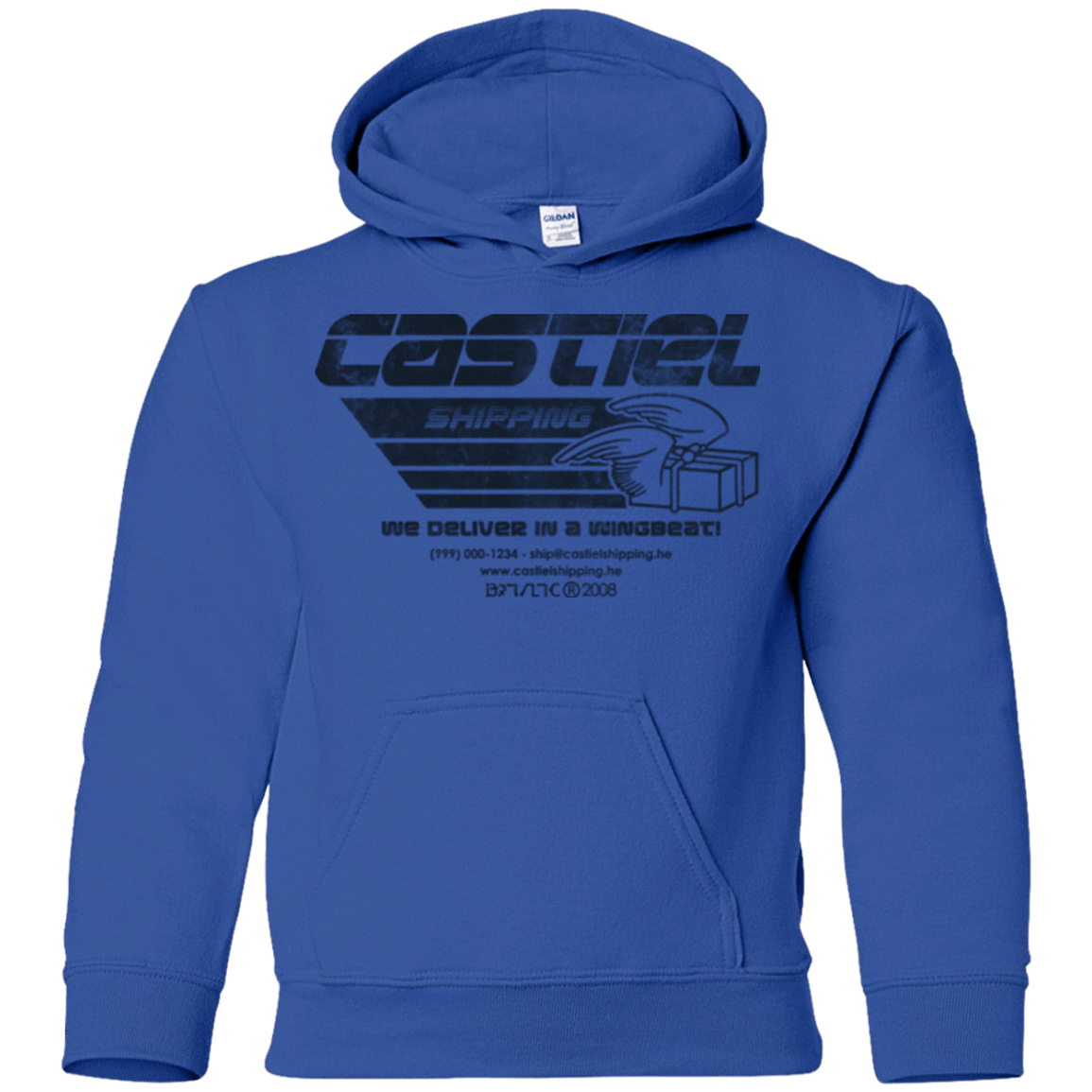 Sweatshirts Royal / YS Castiel Shipping Youth Hoodie