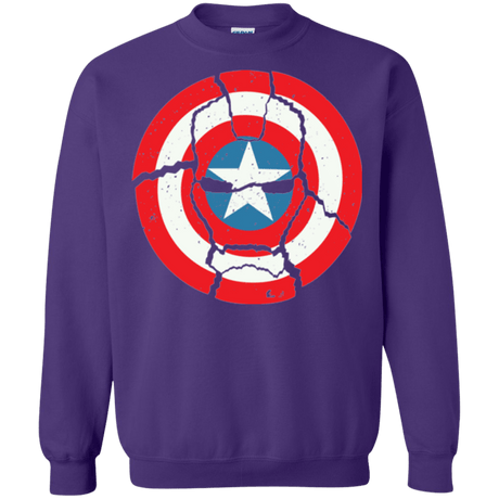 Sweatshirts Purple / Small Casualties of War Crewneck Sweatshirt