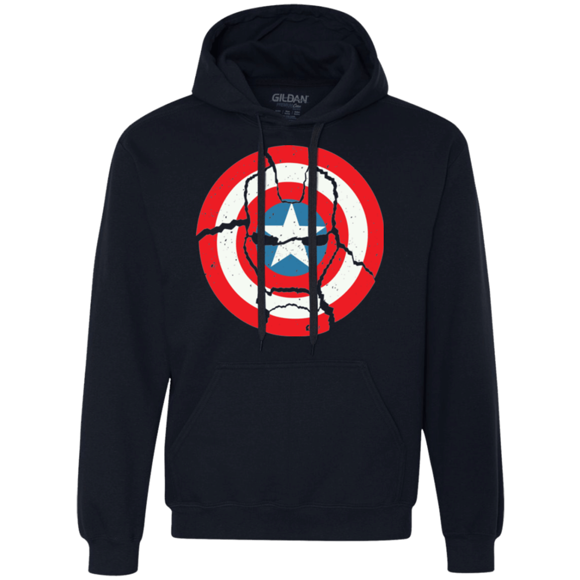 Sweatshirts Navy / Small Casualties of War Premium Fleece Hoodie