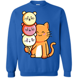 Sweatshirts Royal / S Cat and Micecream Crewneck Sweatshirt