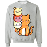 Sweatshirts Sport Grey / S Cat and Micecream Crewneck Sweatshirt