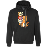 Sweatshirts Black / S Cat and Micecream Premium Fleece Hoodie