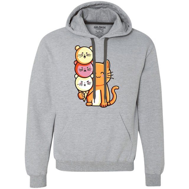 Sweatshirts Sport Grey / S Cat and Micecream Premium Fleece Hoodie