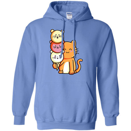 Sweatshirts Carolina Blue / S Cat and Micecream Pullover Hoodie