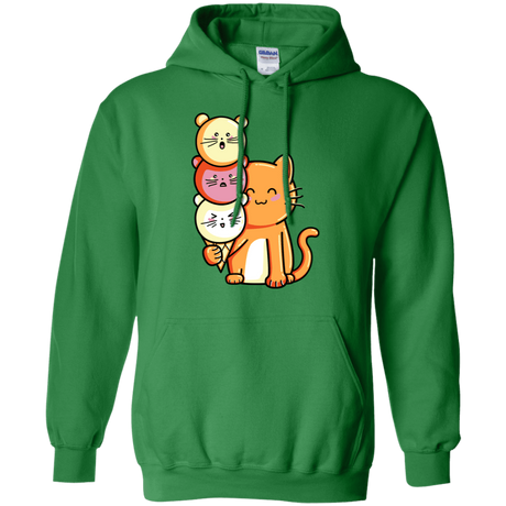 Sweatshirts Irish Green / S Cat and Micecream Pullover Hoodie