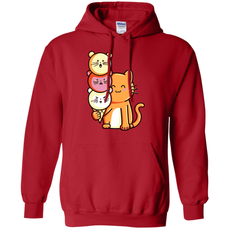 Sweatshirts Red / S Cat and Micecream Pullover Hoodie