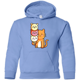 Sweatshirts Carolina Blue / YS Cat and Micecream Youth Hoodie