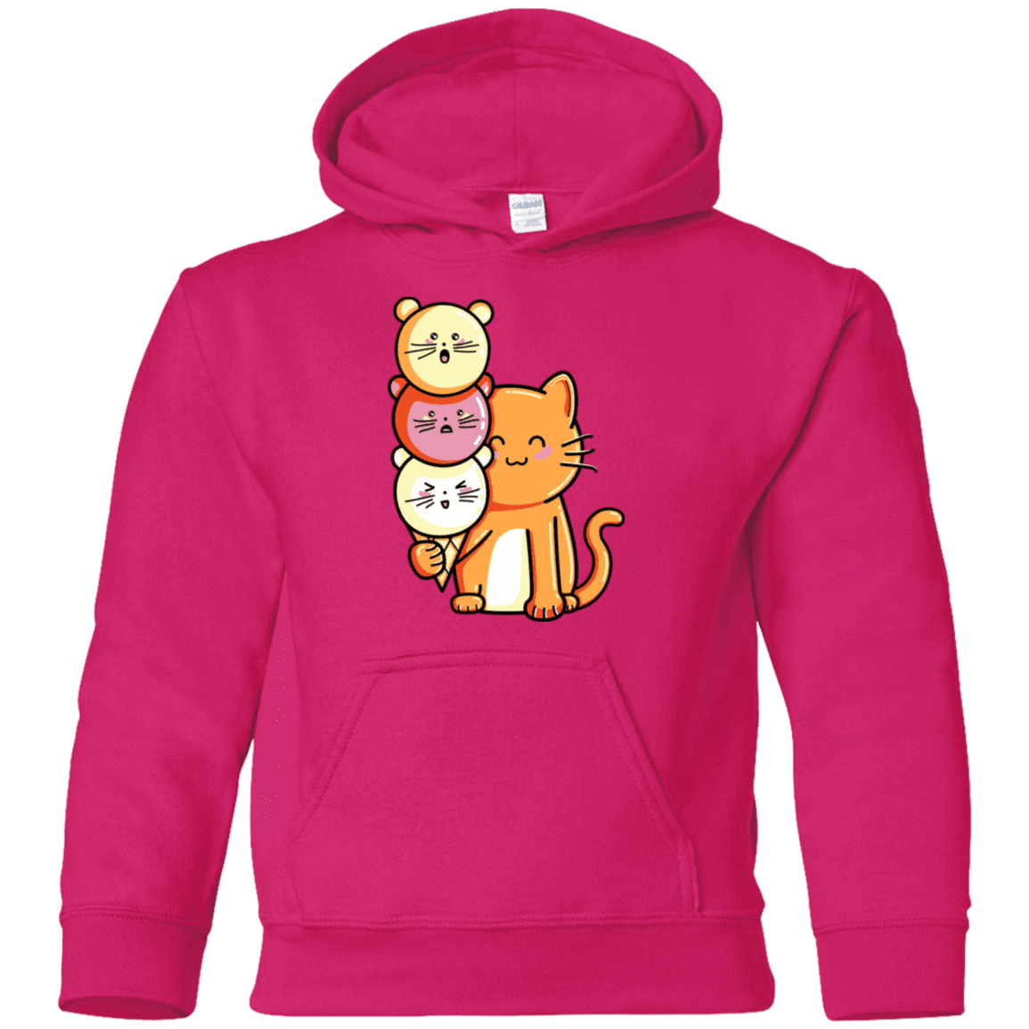 Sweatshirts Heliconia / YS Cat and Micecream Youth Hoodie