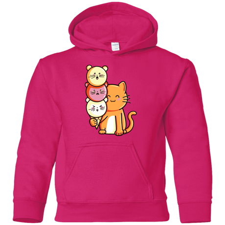 Sweatshirts Heliconia / YS Cat and Micecream Youth Hoodie