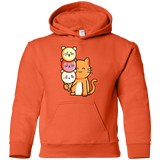 Sweatshirts Orange / YS Cat and Micecream Youth Hoodie