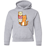 Sweatshirts Sport Grey / YS Cat and Micecream Youth Hoodie