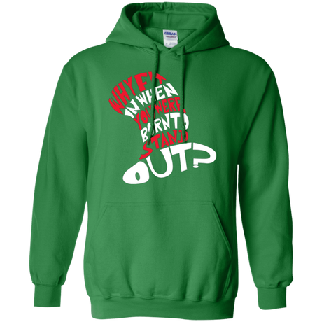 Sweatshirts Irish Green / Small Cat In The Hat Pullover Hoodie