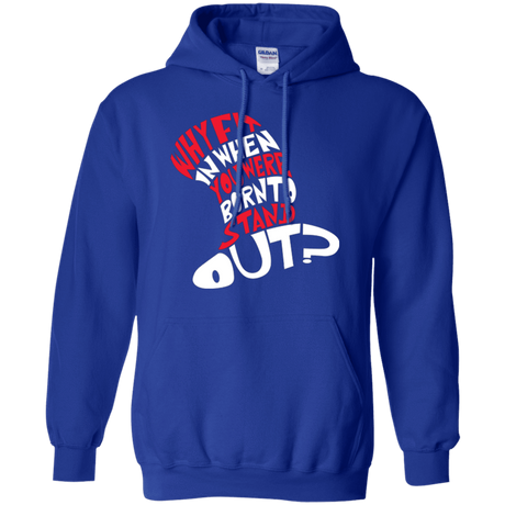 Sweatshirts Royal / Small Cat In The Hat Pullover Hoodie