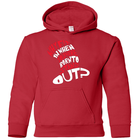 Sweatshirts Red / YS Cat In The Hat Youth Hoodie