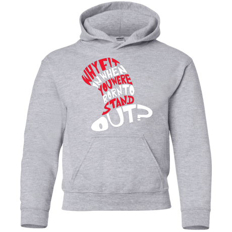 Sweatshirts Sport Grey / YS Cat In The Hat Youth Hoodie