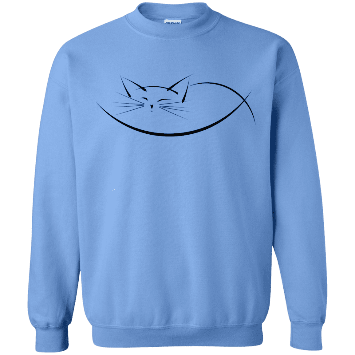 Sweatshirts Carolina Blue / S Cat Nap Crewneck Sweatshirt