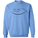 Sweatshirts Carolina Blue / S Cat Nap Crewneck Sweatshirt