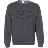 Sweatshirts Dark Heather / S Cat Nap Crewneck Sweatshirt