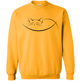 Sweatshirts Gold / S Cat Nap Crewneck Sweatshirt