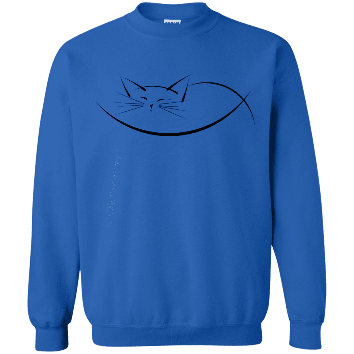 Sweatshirts Royal / S Cat Nap Crewneck Sweatshirt