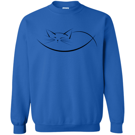 Sweatshirts Royal / S Cat Nap Crewneck Sweatshirt