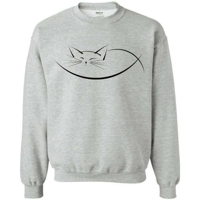 Sweatshirts Sport Grey / S Cat Nap Crewneck Sweatshirt