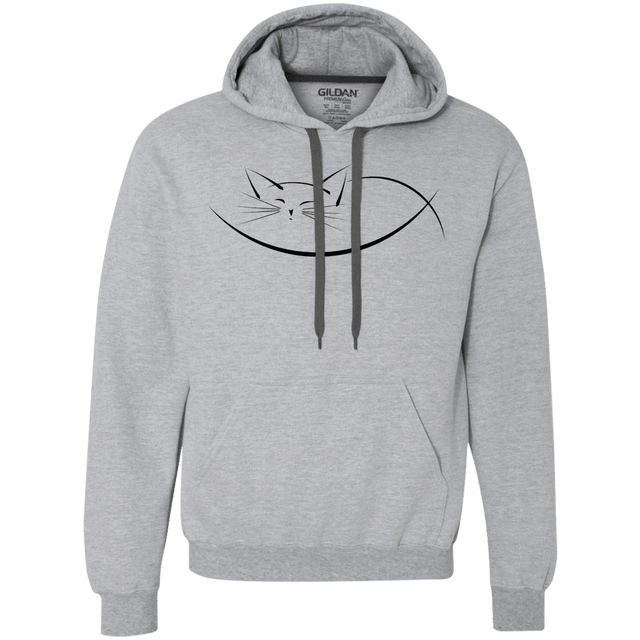 Sweatshirts Sport Grey / S Cat Nap Premium Fleece Hoodie