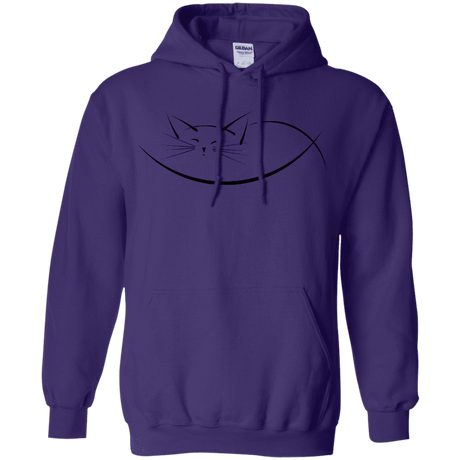 Sweatshirts Purple / S Cat Nap Pullover Hoodie