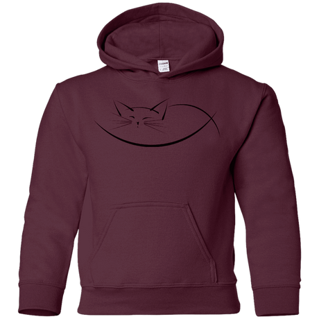 Sweatshirts Maroon / YS Cat Nap Youth Hoodie